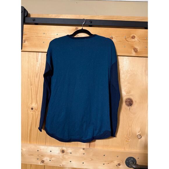 Smartwool Shadow Pine Sweater In Twilight Blue Women’s Size L - Picture 3 of 7